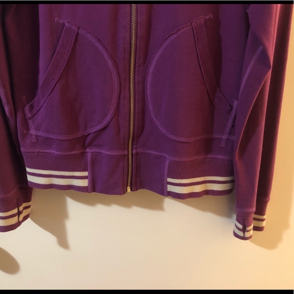 Purple Lululemon Full-Zip Hooded Sweater - Picture 3 of 7